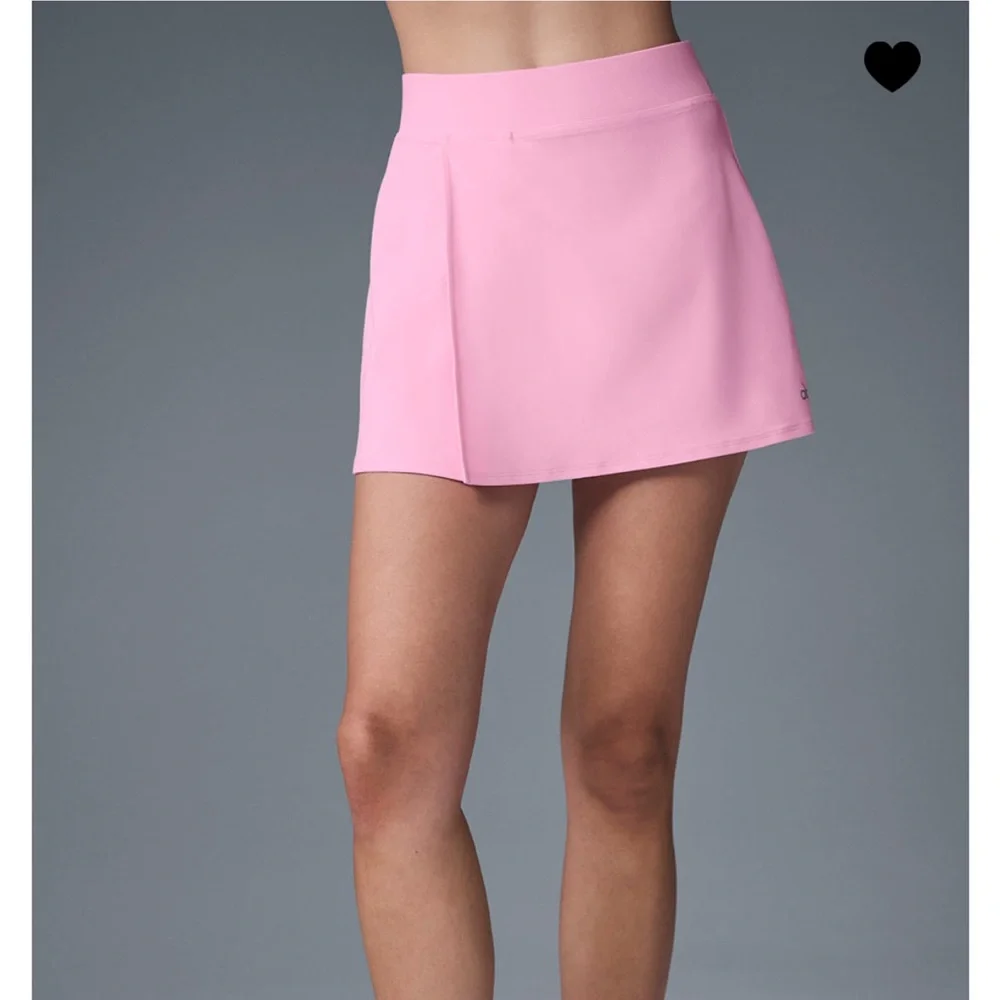 💖LAST CHANCE!! NWT!!!! ALO 💕Sweet Pink💕 Alosoft Backspin Skirt! XS